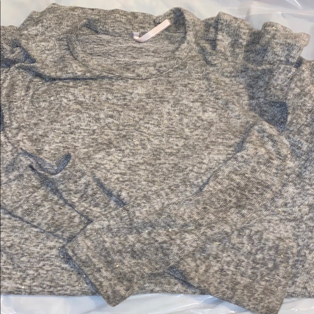 Sparkly Grey Girls Dress